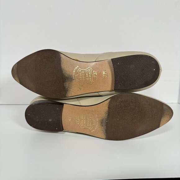 Vintage 80s Mister Shoes by Markon Mid-Calf Fold Over Leather Boots Sz 7 White - Picture 8 of 13